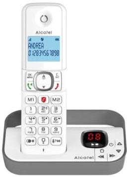 Alcatel Lucent Telefono Senza Fili, F860, Voice, Grigio