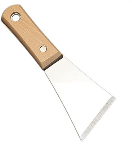 Veemoon Biselada Profesional Espátula Pulida Cortador De Masilla De Acero Herramienta De Paleta Portátil Para Aplicar Vidrio Suministros Pulidos Para Decoración Del Hogar