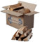 Premium Kaminholz 30 kg Birke - 25 cm Scheite - Ideal für Kamin, Grill, Ofen & Feuerstelle - Trockenes Brennholz