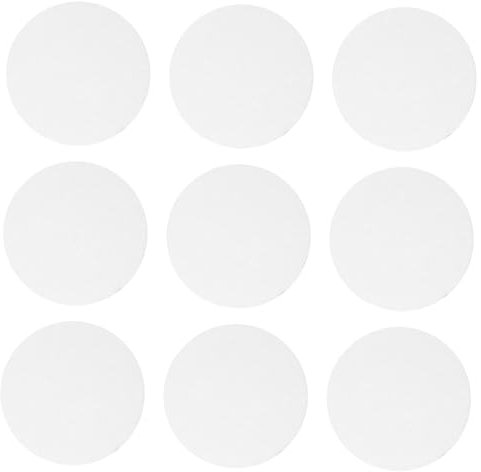 BCOATH 10pcs Acrylic Miniature Bases Circles for Display Base Miniature Gaming Accessories Anime Stand for Tabletop and Craft Models