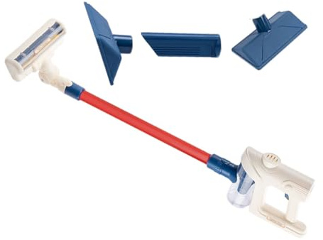 ibasenice 1 Juego De Aspiradora para Niños Pequeños: Juego De Simulación De Aspiradora para Niños - Juguete Interactivo con Luces Y Realistas para Desarrollar La Responsabilidad