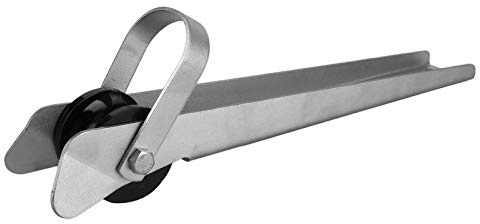 Akozon Rodillo de Ancla de Proa para Barco, Acero Inoxidable 304, Rodillo de Ancla de 15 Pulgadas, Soporte Fijo, Accesorios de Hardware para atraque de Barcos Marinos, Rodillos de Proa de Lanzamiento