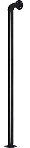 Gorssen handlauf,handlauf industrial,handlauf schmiedeeisen, metall eisen schwarz handlauf vintage,geländer außen,für Treppenhaus,Garten,Hauseingang,Gang handläufe für treppen (80cm)
