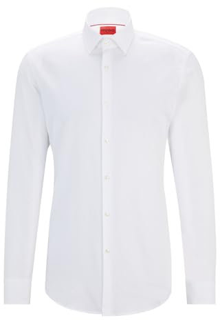 HUGO Herren Kenno Shirt, Open White199, 42 EU