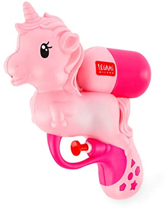 Legami - Kleine Wasserpistole, Mini-Wasserpistole, Wasserpistole, 2,5 Meter Strahl, ideal für Partys, Erfrischung, 50 ml Fassungsvermögen, Garten-Wasserpistole für Kinder und Erwachsene