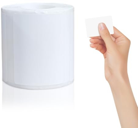 milaosk Etiketten 40 x 30mm,B21/B3S Thermodrucker Etiketten Selbstklebend Adressaufkleber Etikettendrucker Weiß Etikettenband Papier Wasserdich (230 Stück)