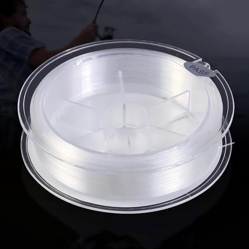 Fishing Line, 0.14mm / 100m Monofilament Fishing Line, Nylon Transparent Fishing Line