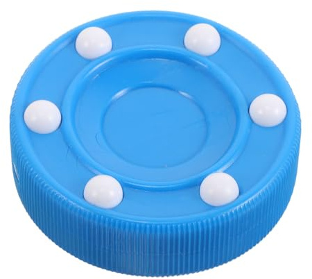 MAGICLULU Balles de Hockey sur roulettes pour Entraînement et Matchs, Conception PP pour Meilleur Contrôle, Accessoires de Hockey Extérieur Bleu, Équipement pour Pratique Sportive