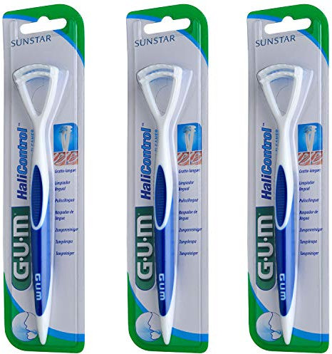 Gum HaliControl Zungenreiniger, 3 Stück