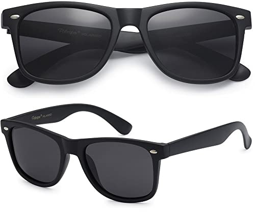 PolarSpex Polarized Sunglasses for Men and Women – UV Protection, Durable & Lightweight Retro Sunglasses for Driving, Fishing