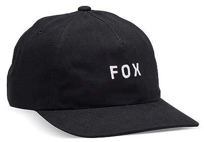 Fox Racing W Wordmark Adjustable Hat Windbreaker Damen, Schwarz, Einheitsgre