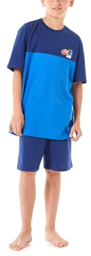 Schiesser Schlafanzug Set kurz - 100% Organic Bio Baumwolle - Größe 140 bis 176