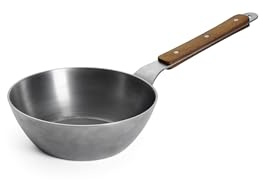 Ull Carbon Steel högkantspanna – induktiv – Ø 20 cm, 5 cm hög