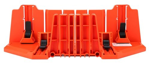Caja de Sierra Ingletadora, Bloque de Inglete de Sujeción de Plástico Prunin Stic Caja de Inglete Sierra de Podar Corte de Madera Sierra Manual Herramienta de Hardware 14