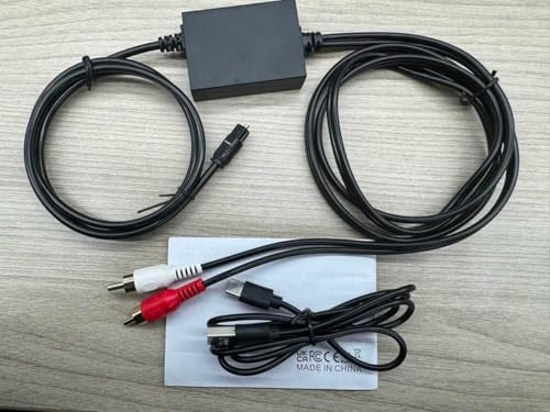 PROZOR Digital Analog Audio Wandler 192KHz Optisch zu Cinch Audio Konverter SPDIF auf Cinch Audio-Konverter DAC-Konverter Lautstärkeknopf Für HDTV/DVD/Blu-ray Spieler