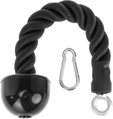 QWORK® Kit de Poignées pour Tirage Vertical - pour Machine de Câble de Gymnase