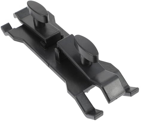 Alipis Morsetto Porta Ombrello per Fotocamera in Abs Nero Leggero Funzione Anti Sovraesposizione per Fotografia Treppiede