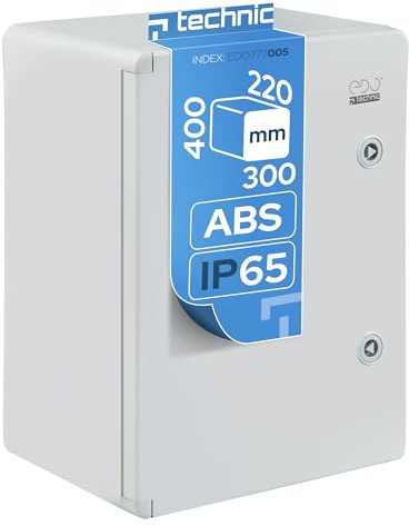 EDO Cuadro Eléctrico de Superficie IP65 300x400x220 mm Gris
