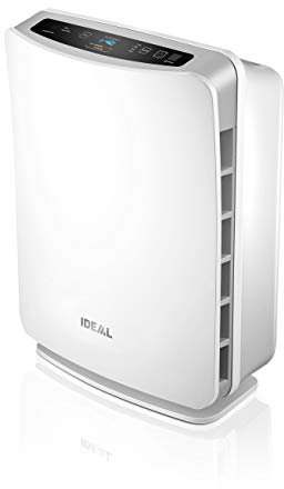 IDEAL Luftreiniger Air Purifier AP15 mit HEPA Filter, Aktivkohlefilter und Ionisator (für Allergiker und Raucher für Räume bis zu 20m²) gegen Feinstaub, Pollen, Allergene, Gerüche und Bakterien