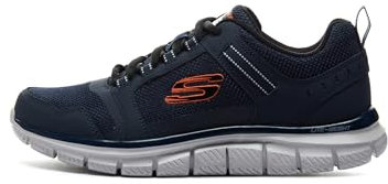 Skechers Herren 232001, Sports Shoes, Navy Orng, 41.5 EU