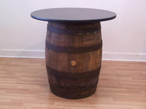 Aunt Molly's Barrels Whiskey Barrel c/42 Black Laminate Table Top