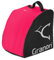 Granori Skischuhtasche Skistiefeltasche mit Rucksackfunktion sowie Platz für Helm und Zubehör | Skischuhrucksack Bootbag Helmtasche Ski-, Snowboard- und Schlittschuhe (Neonrot-Schwarz)