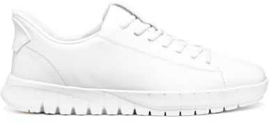 Geox U FLEXTRIDE Plus A Sneaker, da Uomo, Bianco, 41 EU, Bianco, 41 EU