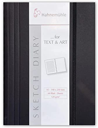 Hahnemuhle Sketch Diary A5 Black