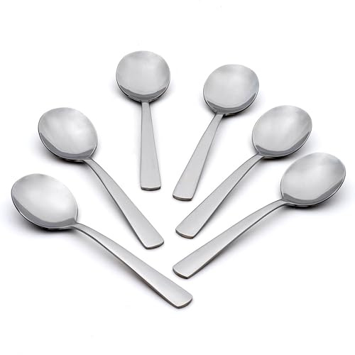 Oneida Aptitude Soup Spoons - Set of 6
