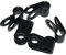 Lumonic Cable Clip Set 100x P-Clip I Parfaitement adapté aux câbles de 5mm de diamètre 3/16 I Aussi utilisé comme: Collier de câble, fixation de câbles et pinces de chassis