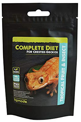 Komodo - Crested Gecko Complete Diet - Tropical Fruit & Insect 60g