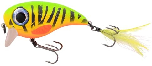 Spro Fat Iris Wobbler 8cm/39gr./0,8m Farbe: Fire Tiger