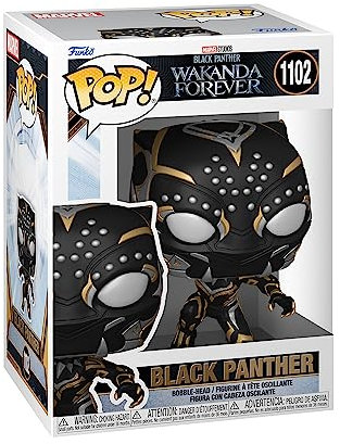 Funko Pop! Marvel: Black Panther: Wakanda Forever - Vinyl-Sammelfigur - Geschenkidee - Offizielle Handelswaren - Spielzeug Für Kinder und Erwachsene - Movies Fans - Modellfigur Für Sammler