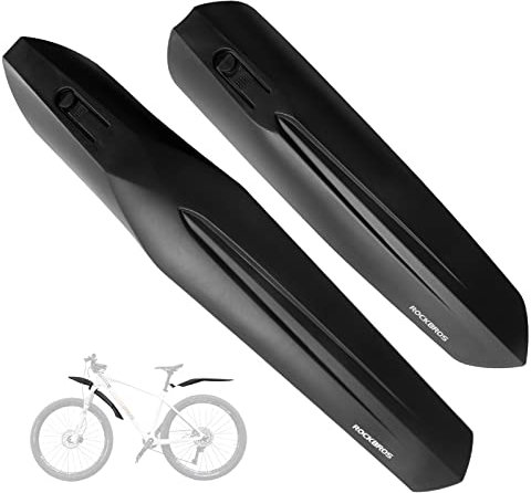 ROCKBROS Fahrrad Schutzblech Set 22-24 Zoll Fahrradschutzblech Mountainbikes Blech mit Installationswerkzeug