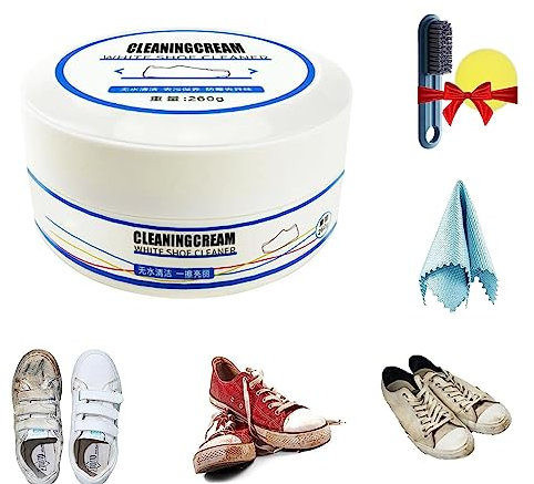 2023 Neue Schuhe Reinigungscreme, Schuhpflege Creme, Schuhe Reinigungsgel, Sneaker Schuhcreme, Schuhreiniger, Turnschuhe Pflege Creme, Schuhputzcreme Für weiße Schuhe, Lederschuhe, Sportschuhe (1PC)