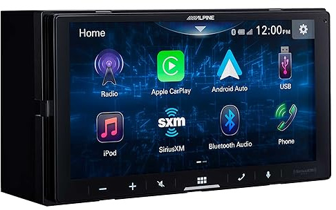 Alpine iLX-W670 Digital Multimedia Receiver with CarPlay and Android Auto Compatibility