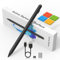 Stylet Surface Pen pour Microsoft Surface Pro 11/9/8/7/6/5/4/3, Surface Go 4/3/2 Surface Laptop/Studio/Book 4/3/2 avec 4096 Touches d'impression, Palm Rejection, Microsoft Surface Go Accessoires