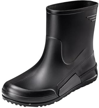 Bottes en caoutchouc pour homme imperméables antidérapantes | PVC, imperméable, tige mi-haute, semelle antidérapante, couleur unie, robuste, pour l'extérieur, l'artisanat, la pêche