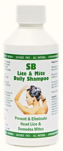 SB Lice & Mite Daily shampoo 250ml Chemical FREE