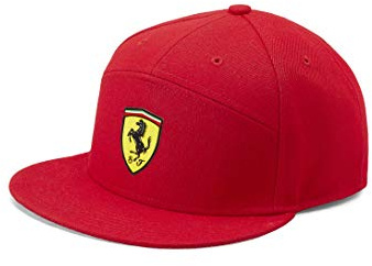 Marchandise Officielle de Formule 1 - Scuderia Ferrari 2019 F1™ - Bord Plat Casquette - Rouge