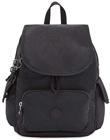 Kipling City Pack S, Zaino Piccolo, Black Noir (Nero)