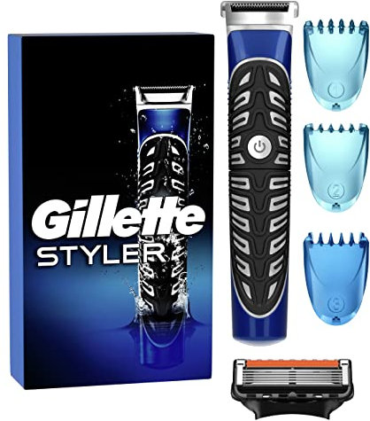 Gillette Proglide Styler 4-in-1 Clipper with 3 Interchangeable Combs + 1 Refill Blade