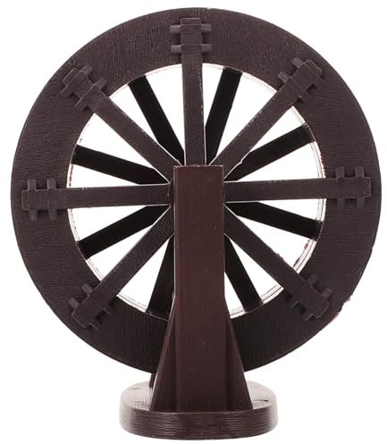 HANABASS Décor De Roue Eau Pour Aménagement De Scène Fontaine Miniature Avec Effet Décoratif Réaliste Pour Aquarium Et Jardin