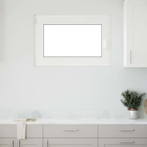 Generico Finestra Seminterrato RISOR 90x60 cm Anta Ribalta DIN Sinistra,Antracite,18kg,4108403