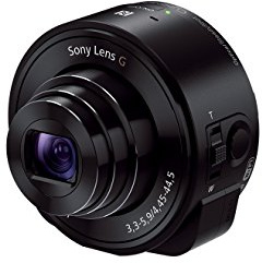 Sony Cyber-shot DSC-QX10 - Digitalkamera - an Smartphone anschließbar - 18.2 Mpix - 10 x optischer Zoom - Wi-Fi, NFC
