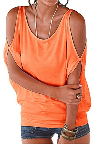 365-Shopping® Japansk stil av damer topp T – skjorta blus longshirt tunika tanktop topp