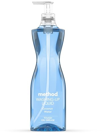 Method Washing Up Liquid, Coconut Water, 532 ml, (Pack of 1)