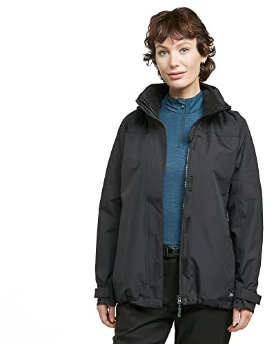 Peter Storm Women’s Lakeside 3 in 1 Jacket with Removable Fleece Midlayer & Rollaway Hood, Waterproof & Breathable Raincoat, Walking, Hiking & Outdoor Recreation, 5000mm HH
