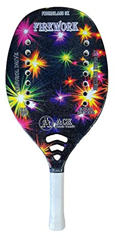 Ace Beach Tennis Racket Beach Tennis Racket Fiberglass 2022 (Firework)