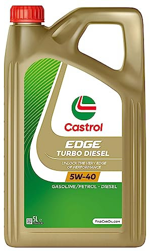 Castrol EDGE TURBO DIESEL 5W-40 Motoröl, 5L